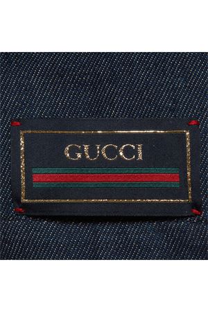 Dark blue washed denim jacket GUCCI KIDS | 759864XDCRU4759